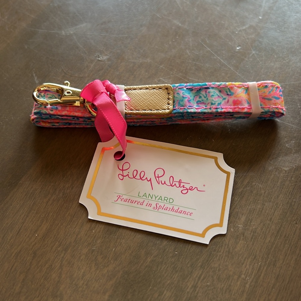 NWT Lilly Pulitzer Lanyard Featured in Splashdance